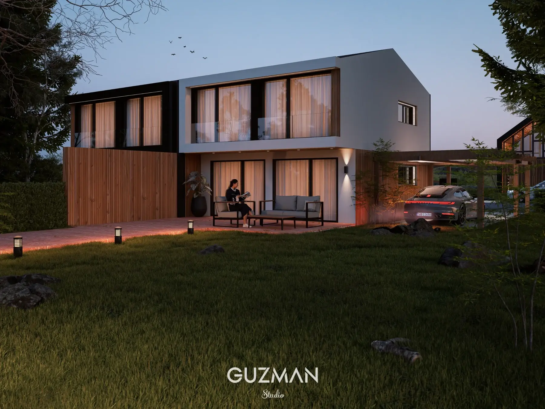 Duplex in Czech Republic: vista arquitectónica 1