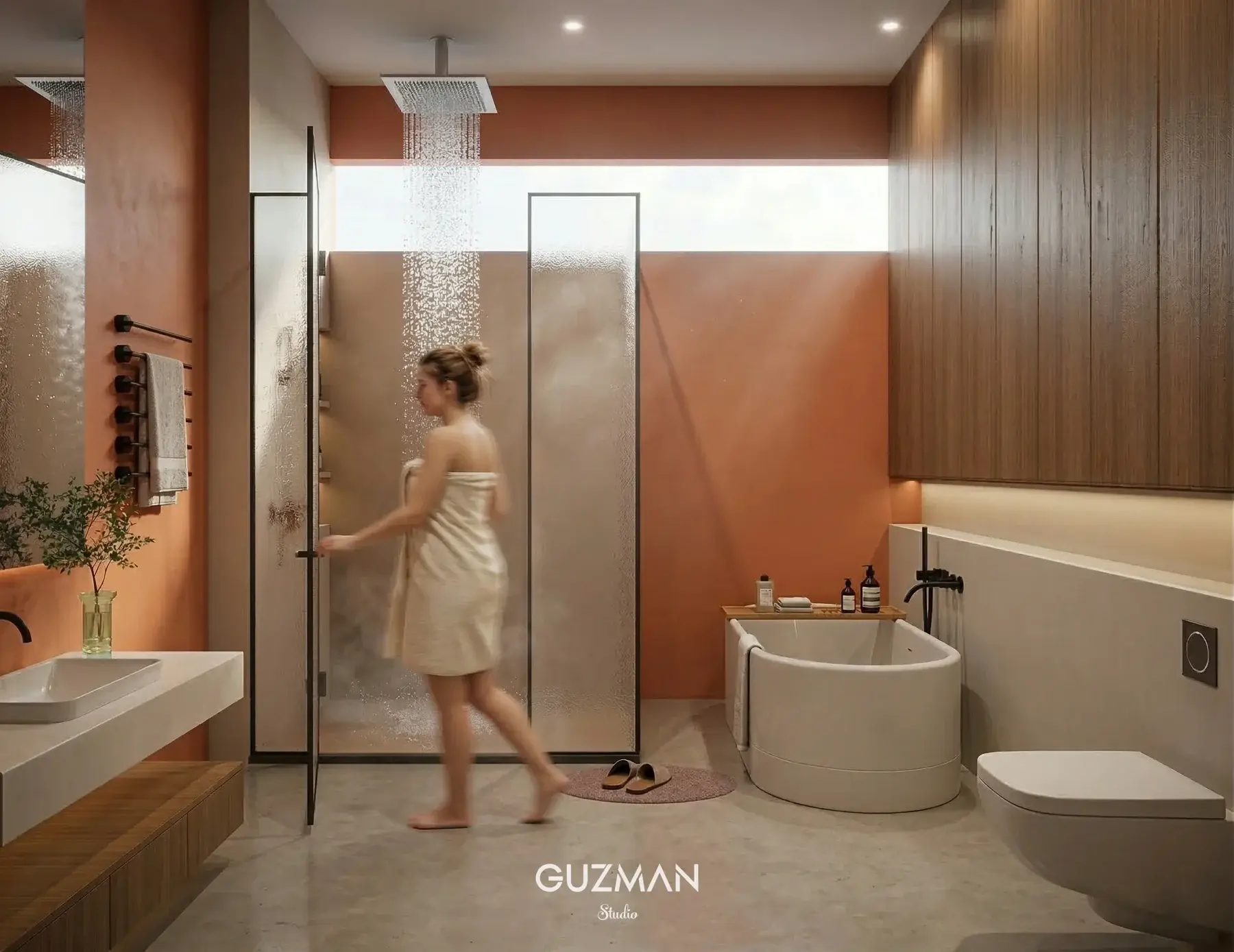 Modern Girl Bathroom: vista 1