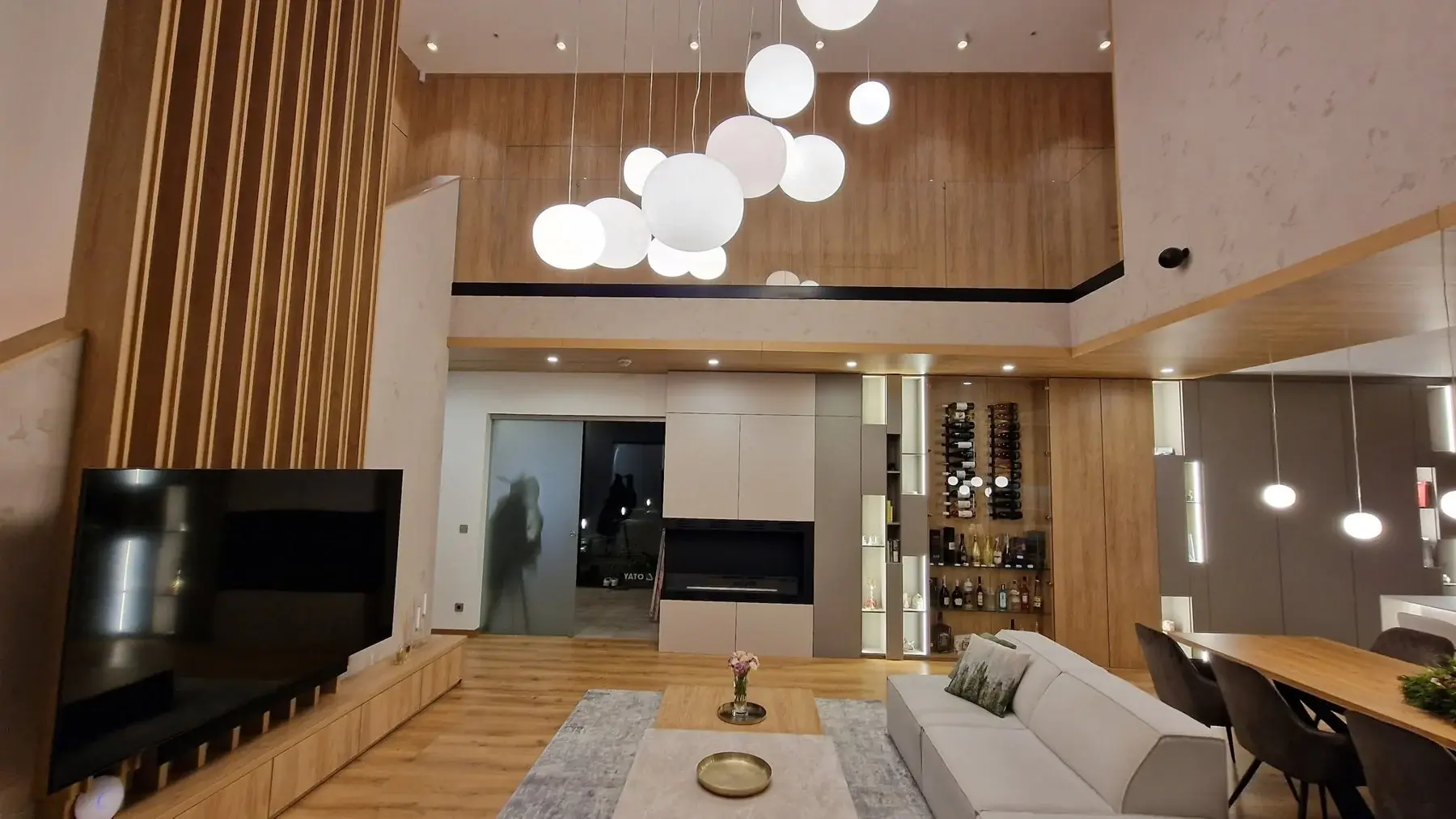 Vivienda de doble altura: vista 1 del proyecto